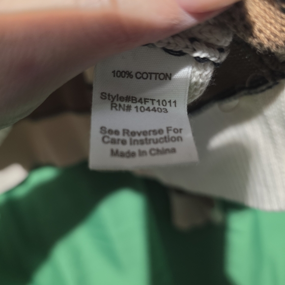 Blu Pepper V-Neck Sweater - Brown and White Stripes EUC Large - 25 PTP - Picture 5 of 5